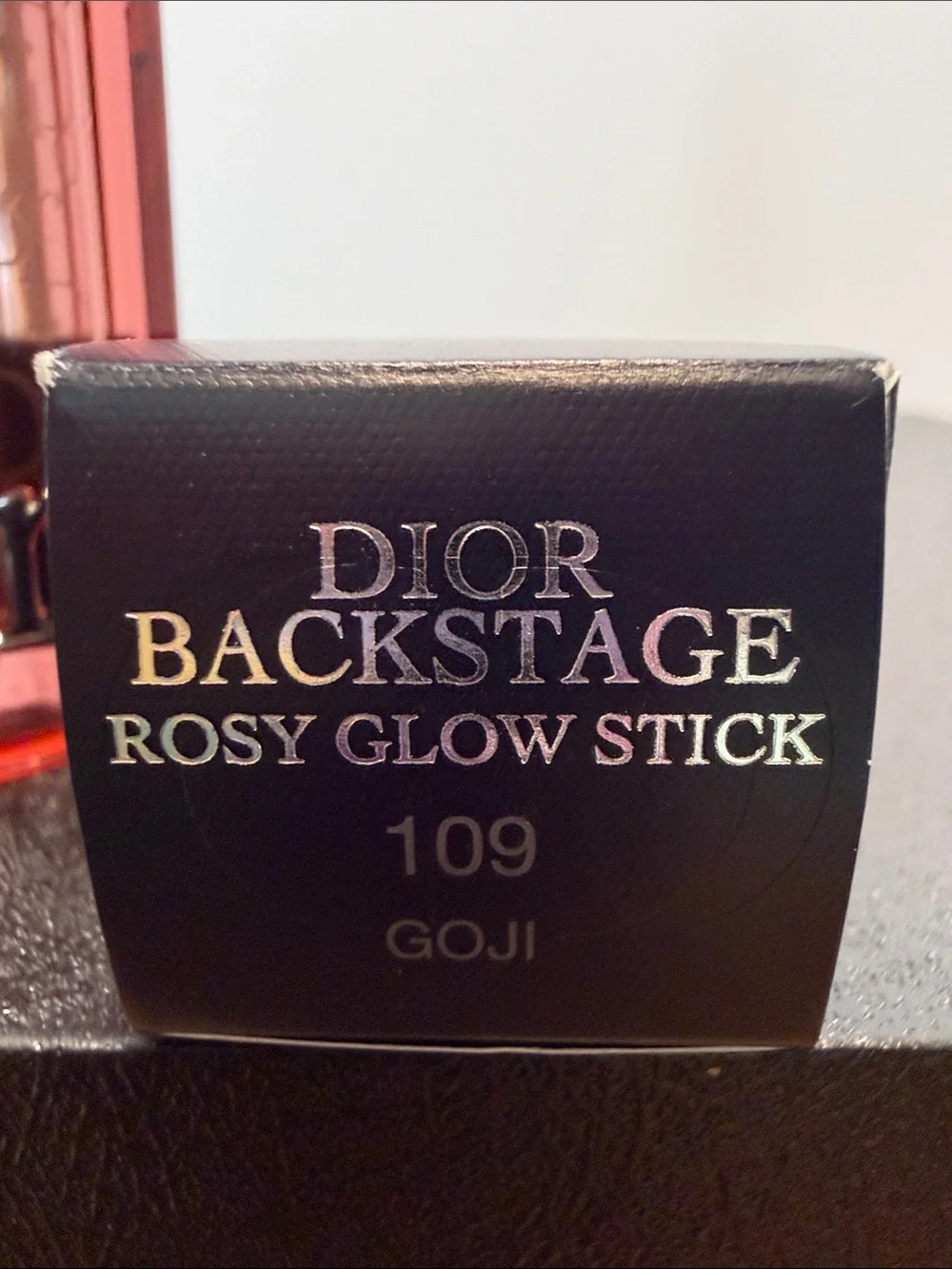 Dior Backstage Rosy Glow Stick — Rose Metallic Tube 109 goji blush